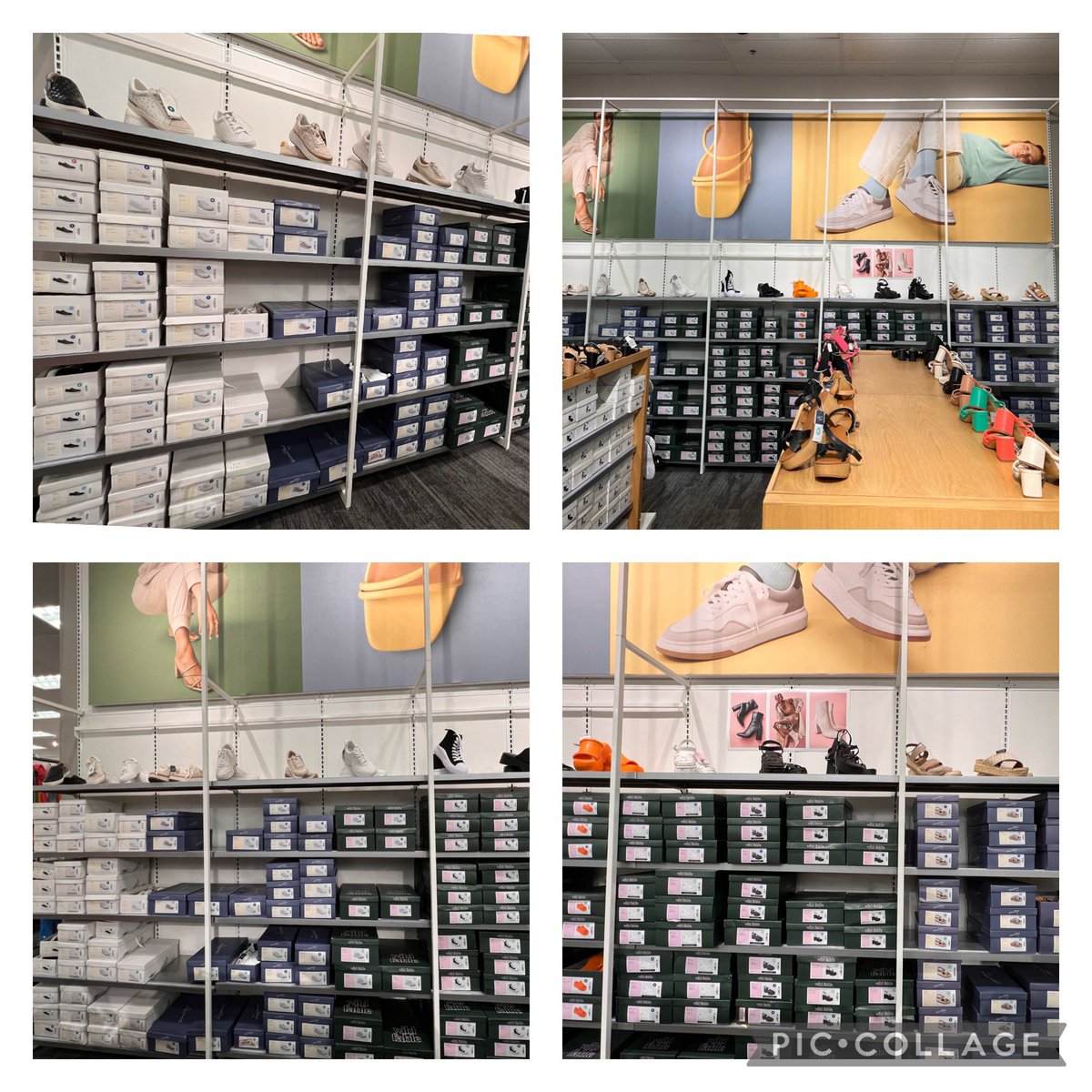 ETL_kristen's tweet image. Started setting the Women’s Shoe Transition today! Special recognition to Dania for all her patience and efficiency, it looks amazing! 🤩 #T1147 #letsgetsomeshoes