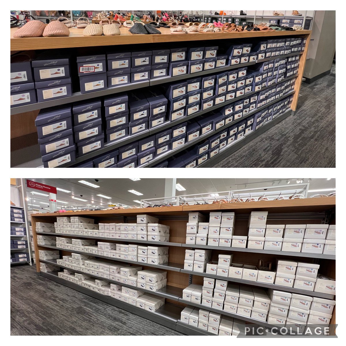 ETL_kristen's tweet image. Started setting the Women’s Shoe Transition today! Special recognition to Dania for all her patience and efficiency, it looks amazing! 🤩 #T1147 #letsgetsomeshoes