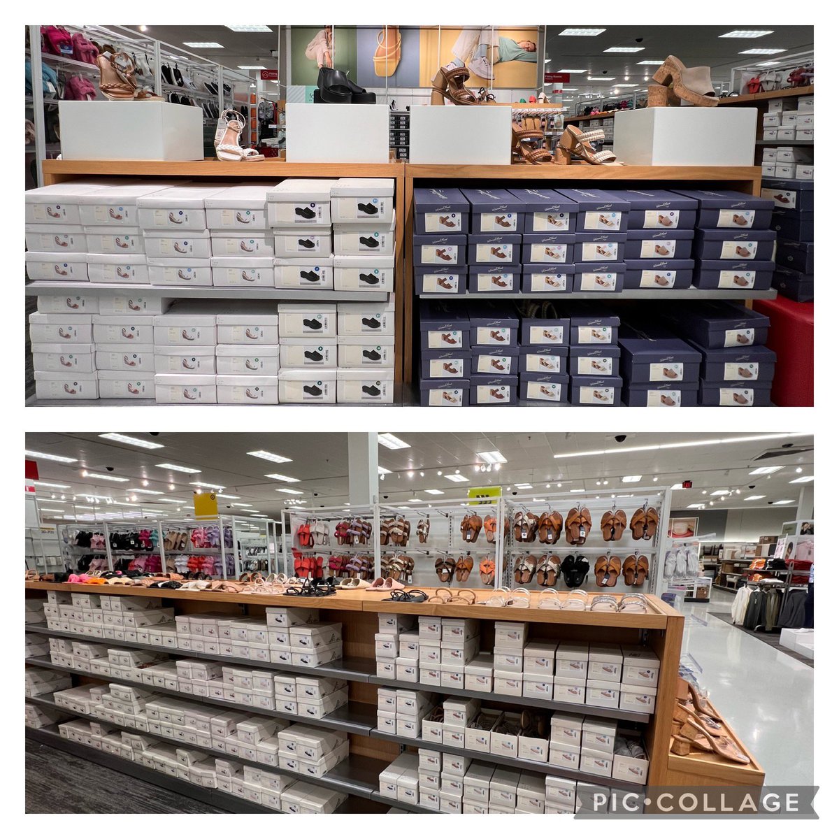 ETL_kristen's tweet image. Started setting the Women’s Shoe Transition today! Special recognition to Dania for all her patience and efficiency, it looks amazing! 🤩 #T1147 #letsgetsomeshoes