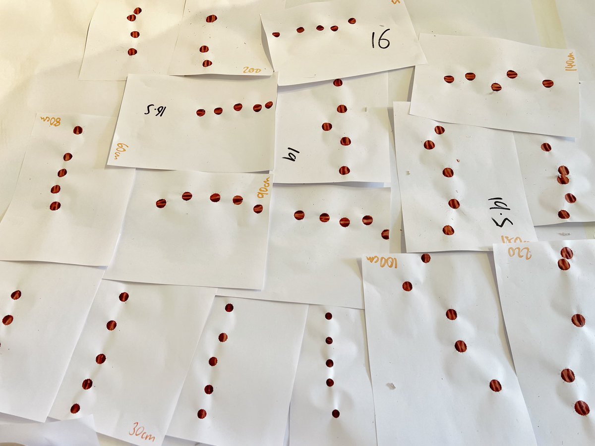 spatter_ed's tweet image. Basic BPA Training: Day 1 - laying down the foundations looking at single blood drop dynamics and drip patterns. 

#BPA #bloodstainpatternanalysis #training #iabpa #training #spatterchatter