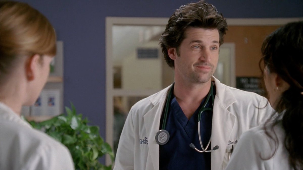 thinkerderek's tweet photo. 18 years since we first met derek shepherd 💙 https://t.co/au2TgVsp6P