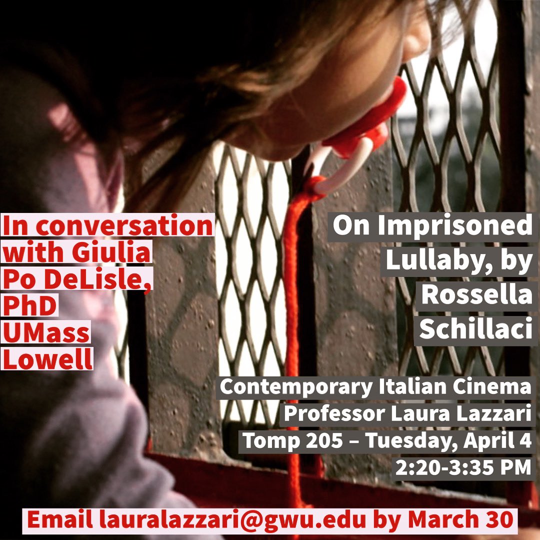 #motheringinprison #contemporaryfilm #italiancinema @gwu