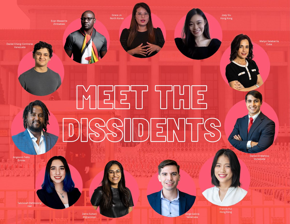 DissidentProj's tweet photo. Our Dissident speakers fled authoritarian regimes from all over the world seeking freedom in America. Now they're telling their stories to students to ensure America stays free.

Book a dissident to speak at your high school at no cost! ⬇️
https://t.co/b4QI1ii0He https://t.co/IEEphInQK6