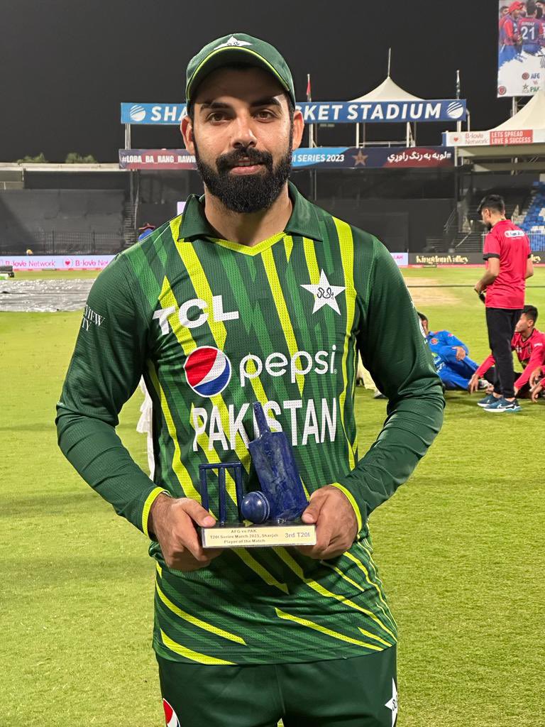 Alhamdulilah, It is an honour to become the first Pakistani men’s cricketer to take 100 T20I wickets. We couldn’t win the series but these youngsters will be future stars and make Pakistan proud InshAllah. #PakistanZindabad