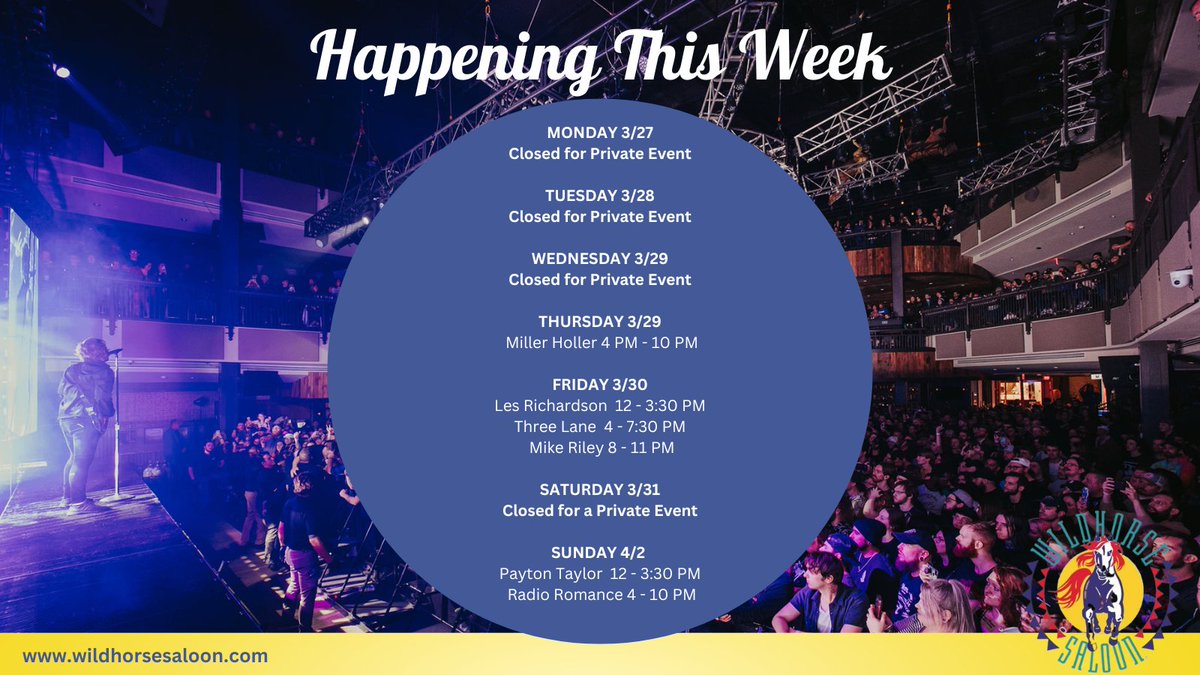 Hey Nashville! Come and line dance to some of your favorite bands this week. #nashville #nashvilletn