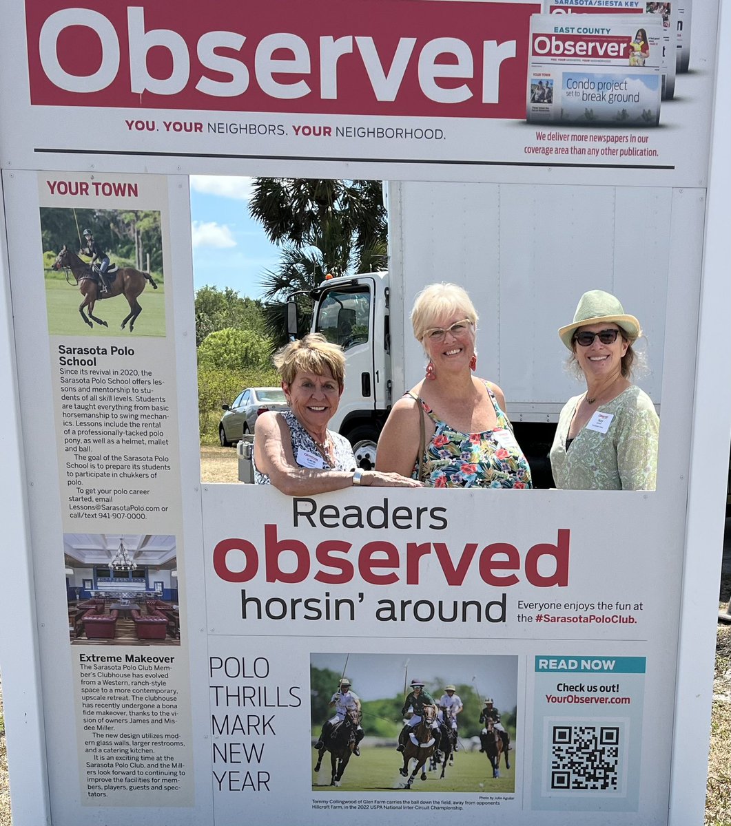 AgingInParadise's tweet photo. Thanks @ObserverGroup  for inviting us to the polo match! https://t.co/xvH2YW2CdM