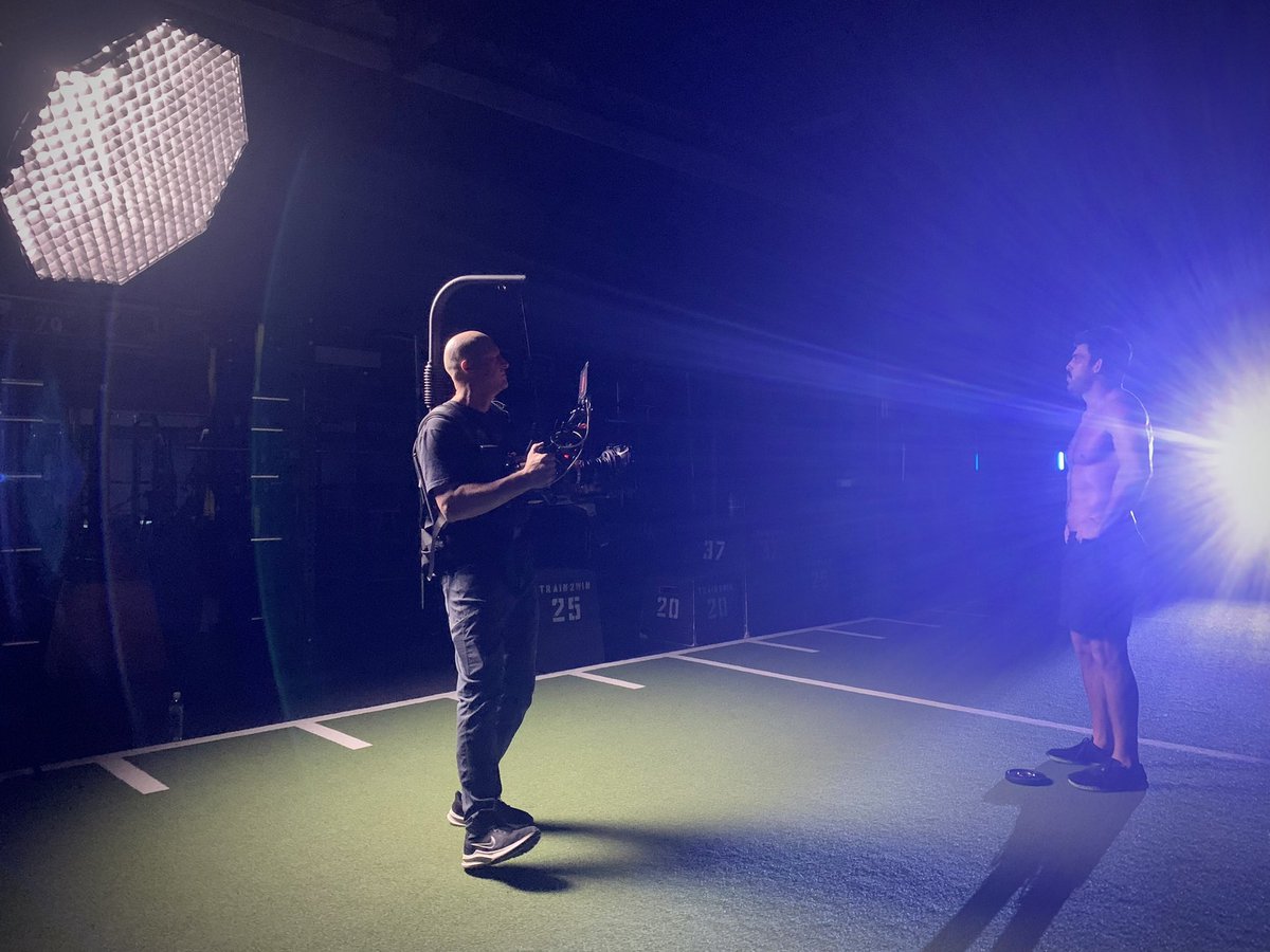 Brookaitken's tweet photo. Filming with Razor Rob Wilkinson before his #PFL match this week. 💪🙏👊@ChimeraLighting @PFLMMA @LandowPerform @FactoryXMTMMA #robwilkinson #mma #muaythai https://t.co/4y72tdVoB5