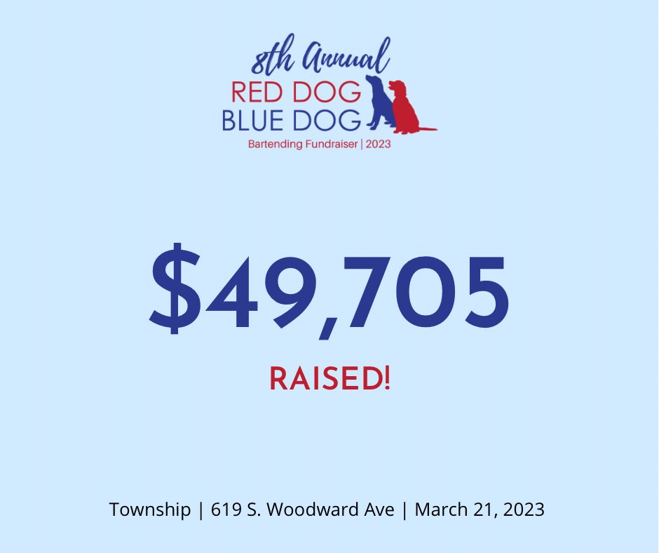 RDBDbenefit's tweet image. If you haven’t heard, Blue Team won!! Congrats @traciedavisjax @senpizzo @LeaderBookFL @DanDaley @Arrington4Fl! In total, #RDBD23 raised $49,705, making puppies the real winner. Thank you to all!