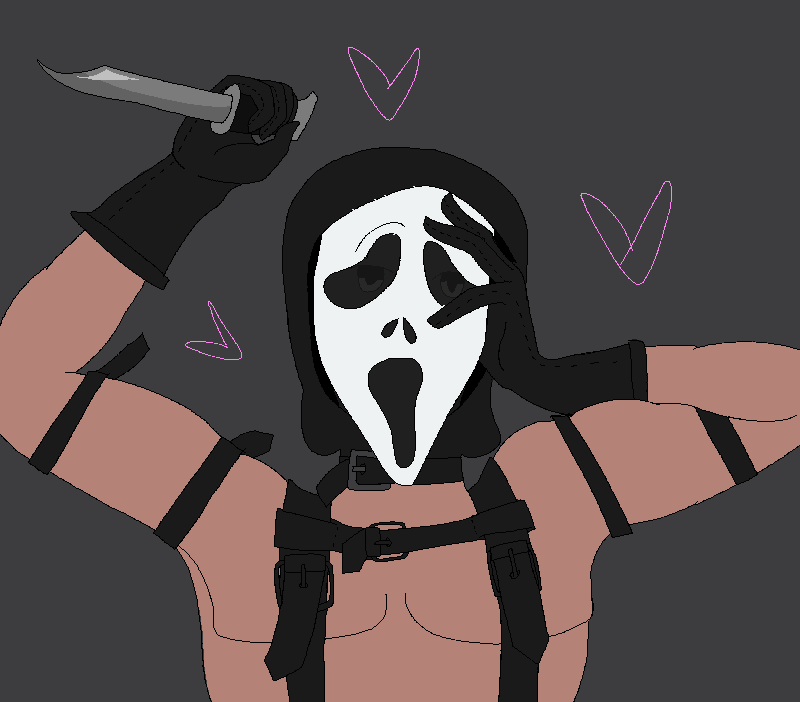 obnoxiousxart's tweet photo. So I drew #ghostface today. #scream #screamvi #whatsyourfavoritescarymovie https://t.co/NwjvTg1A84