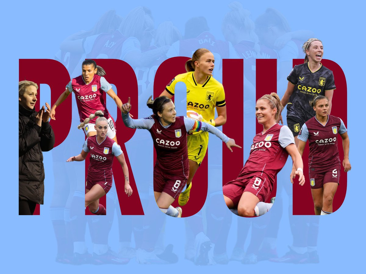 ProjectB6_'s tweet photo. 🤔 Which do you prefer for our 6m x 4m banner? 

‘Proud’ being a nod to the team making history being the first @AVWFCOfficial squad to reach the FA Cup semi, possibly even further! 

RT for Players/Proud 
FAV for Claret &amp; Blue/Proud

#ForwardTogether #avfc https://t.co/Fs4BnkxO5v