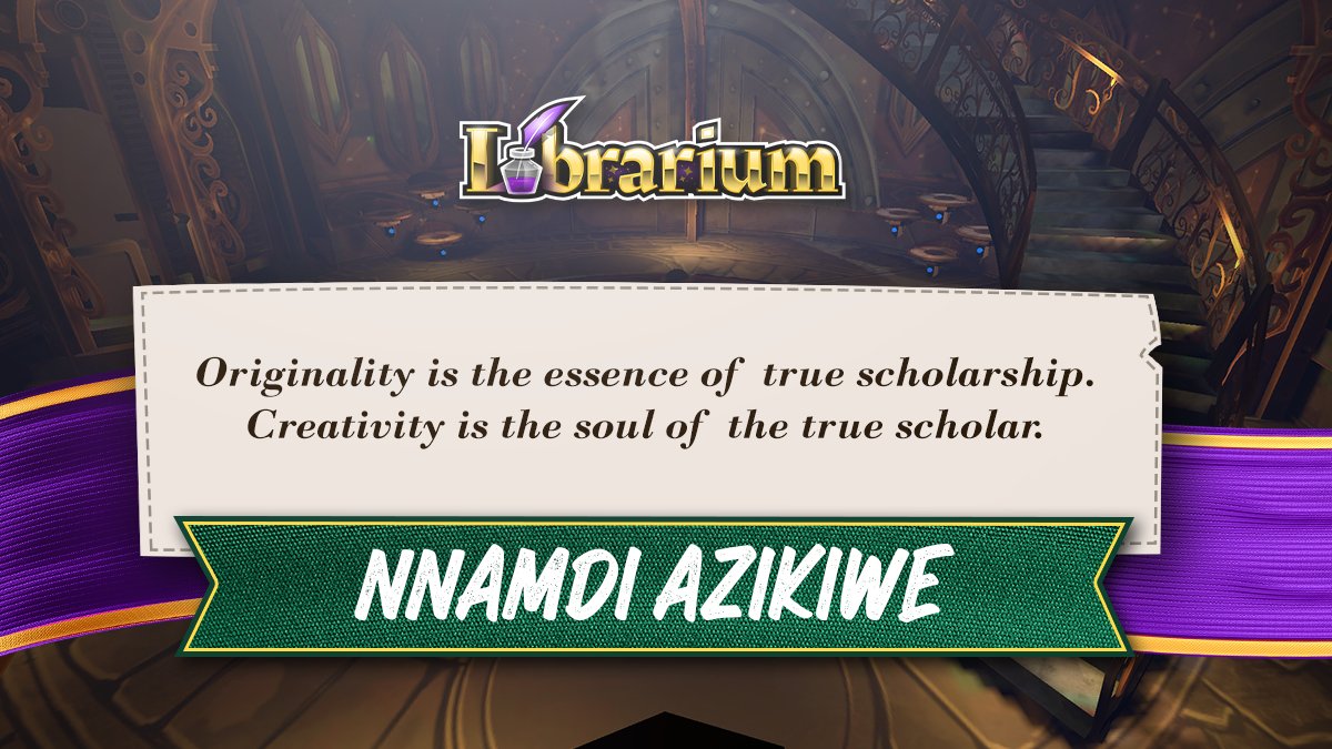 That's why with #LibrariumVR we want to give you the most original experience possible! 

How has Librarium helped you study in creative ways?

#Education #VR #Learning #VirtualReality #MotivationalMonday