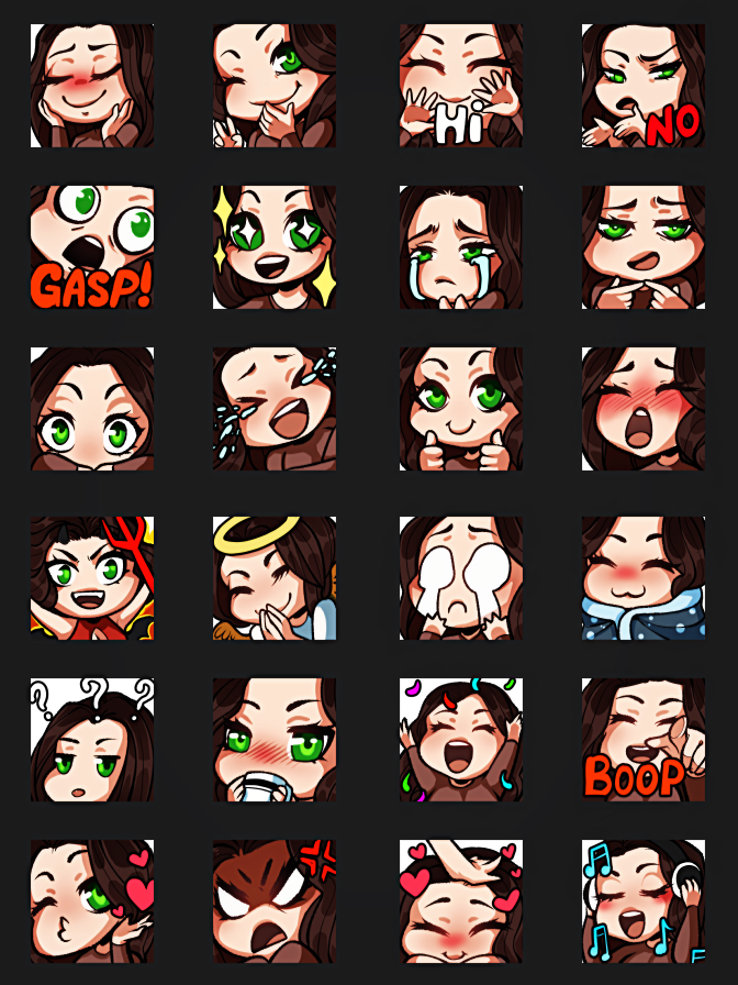 barrett592's tweet photo. Looking for a designer who understands Twitch culture and can help you create emotes that resonate with your audience? Look no further! Let's chat about your ideas. 

#TwitchEmotes #DesignExpert #StreamCommunity #Streaming #Twitch #art 
Disclaimer: This is a reference from web. https://t.co/MMDbUdOZ76