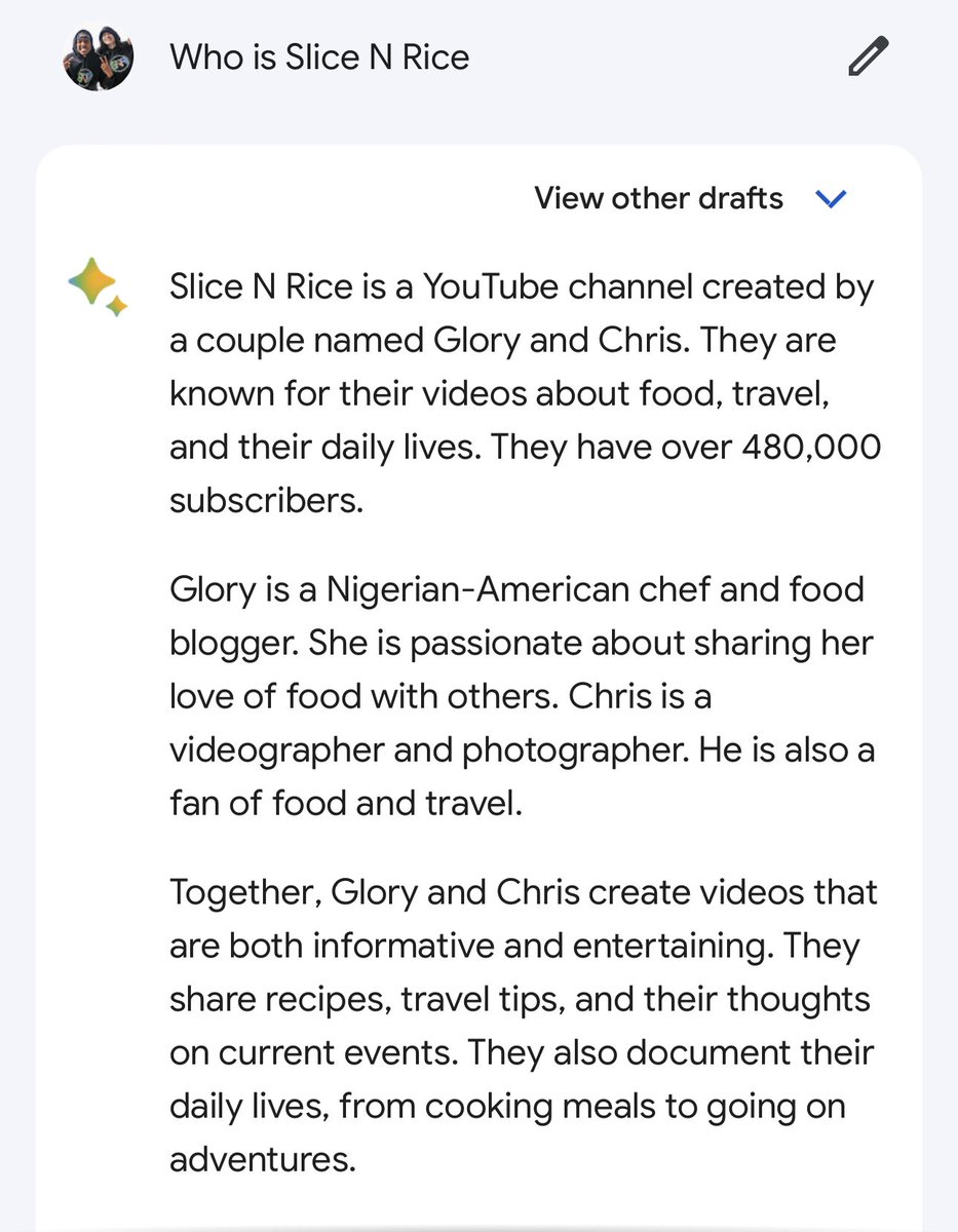 Dang <a href="/Google/">Google</a> You better teach #Bard about us 😂😂😂