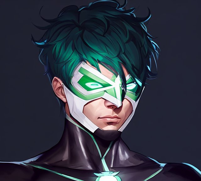 Zornathologist's tweet photo. Was so excited to see how these would turn out. Had to make some Green/Blue Lantern fan art with Strange AI #dccomics #greenlantern #bluelantern #hope #willpower #StayConnected #StrangeAI https://t.co/s4oodHFT4c