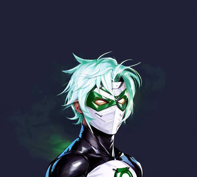 Zornathologist's tweet photo. Was so excited to see how these would turn out. Had to make some Green/Blue Lantern fan art with Strange AI #dccomics #greenlantern #bluelantern #hope #willpower #StayConnected #StrangeAI https://t.co/s4oodHFT4c