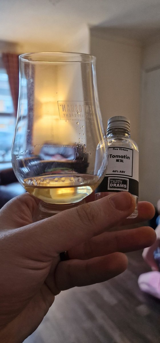 dnisbet250's tweet photo. Dram 81 of #Dram366
@Tomatin1897 #Metal 
#FiveVirtuesSeries #FiveVirtues
Grapefruit, slight tropical, kinda grainy
7
#BuyADram Yes
#BuyABottle No
#Scotch #Whisky #SingleMalt
#WorldWhiskyDay #whiskyday https://t.co/dBO24PXmjY