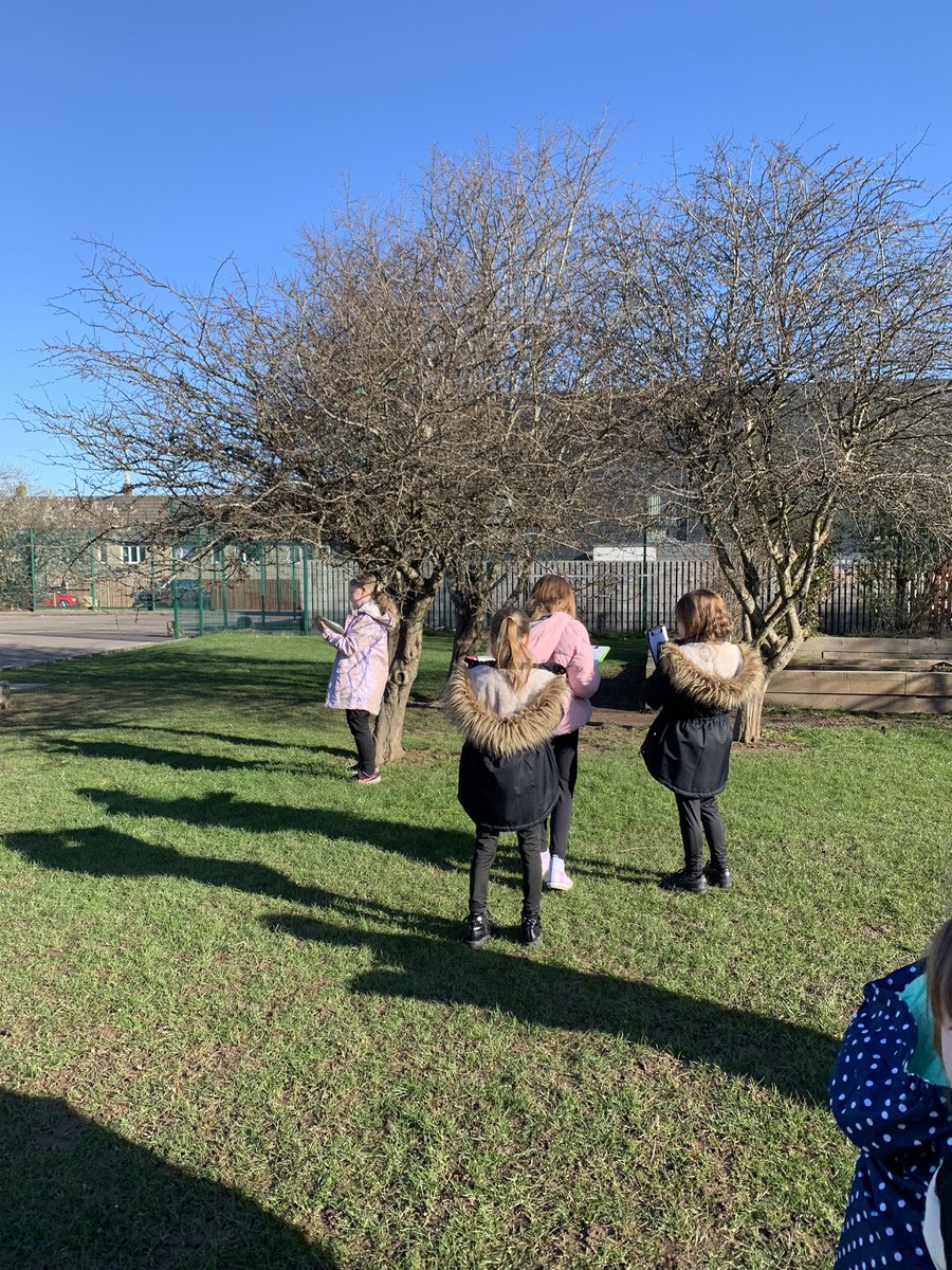 MrsLMollison's tweet photo. @LethamPSPerth  outdoor learning- p4 using their senses to plan their poetry! Written versions coming soon! 👂 👀 👄 🖐️ 👃 https://t.co/jWaJG4ua8z