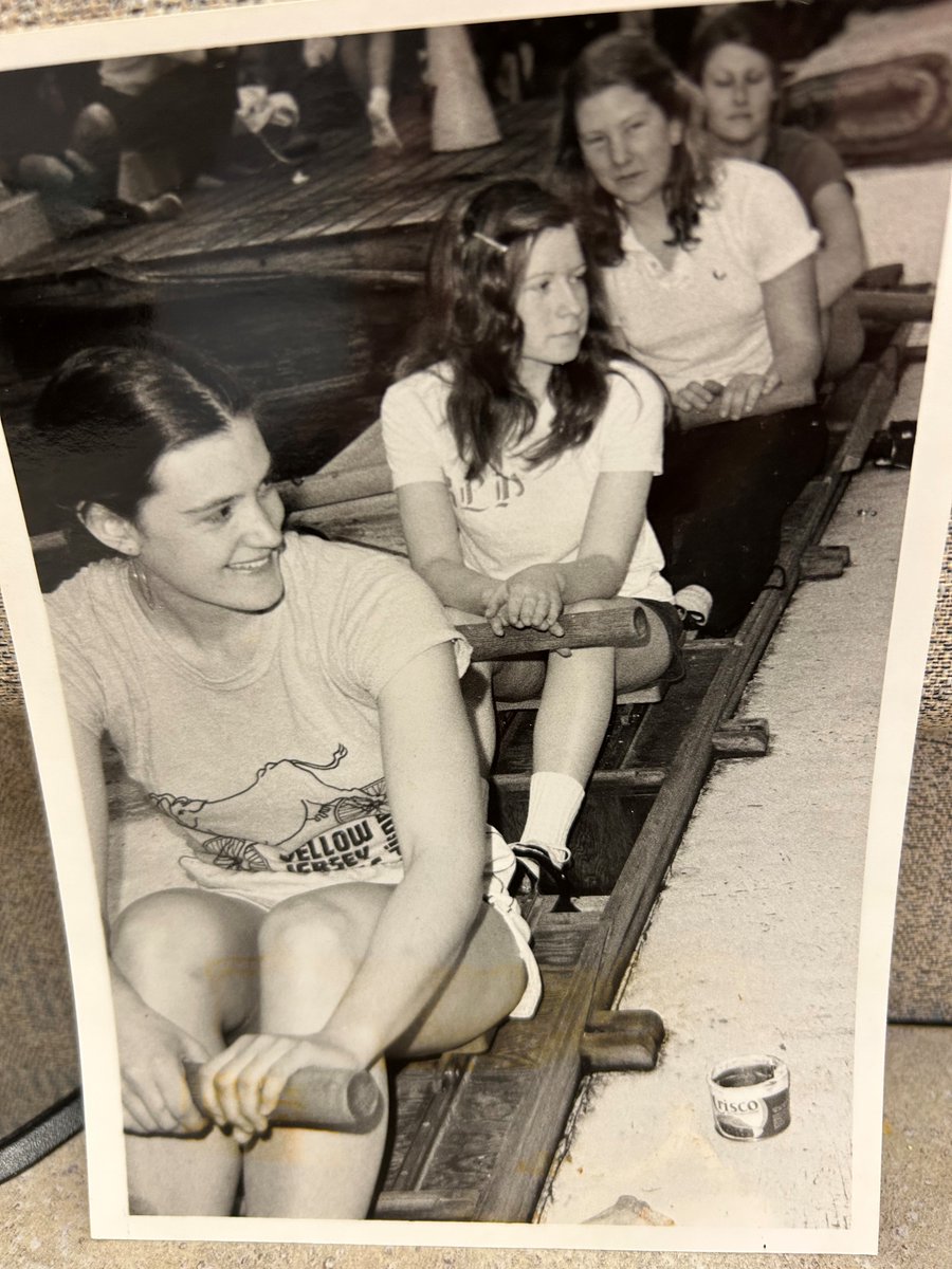 BadgersHistory's tweet photo. There are 53 women inducted in the @UWBadgers Athletic Hall of Fame. The first two, U.S. Olympians Cindy Bremser from @BadgerTrackXC by way of Mishicot and Carie Graves from @BadgerRowing by way of Spring Green, were part of the inaugural class of honorees in 1991. https://t.co/M71G7LfAue
