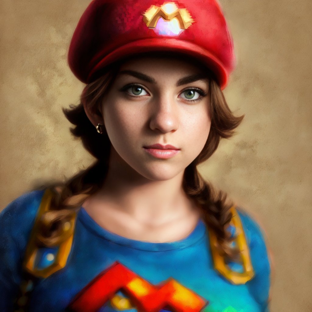 PrimeAvatar's tweet photo. What if Super Mario was a girl...? 🥰 Super... Mariette? Super Maria? ... https://t.co/pKFvjFoQ54