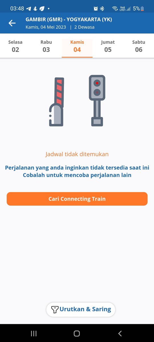 mayahndyn's tweet photo. @KAI121 min jadwal kereta mulai tgl 4 mei emang belum dibuka ya? https://t.co/BBPD7qFsTz