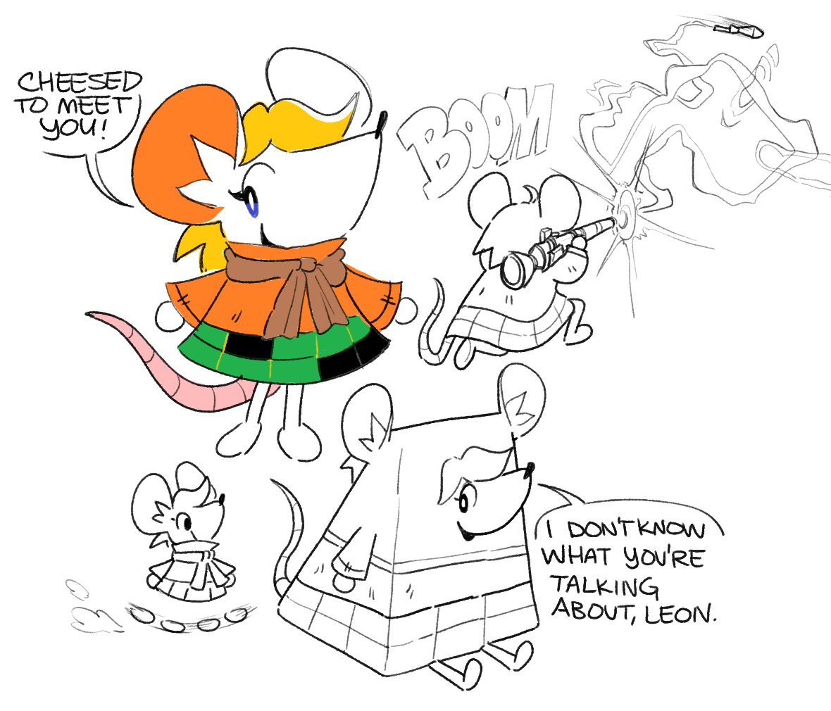 Mora on X: What if you booted up resident evil 4 remake and Ashley was  just a tiny mouse, what would you do.  / X