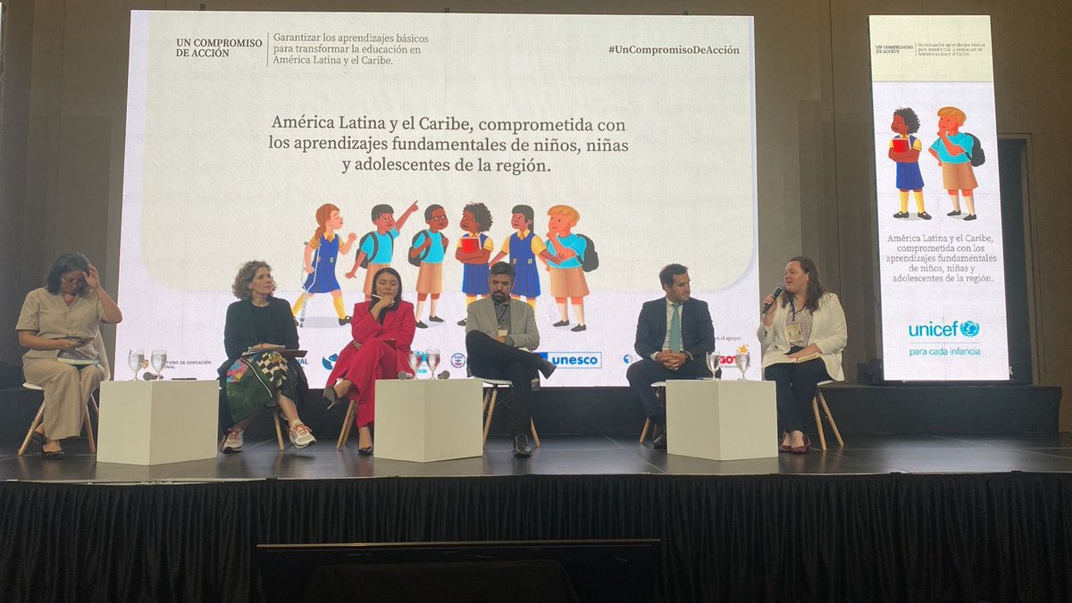 Renovamos nuestro compromiso con el aprendizaje de #AmericaLatina. Es con todos, con todo. Colombia, marzo 2023 🇨🇴💪🏻 #UnCompromisoDeAcción
@fundacionvarkey @BancoMundialLAC @uniceflac @UNESCO_es @USAID_Colombia @el_BID @PrealEd @Mineducacion