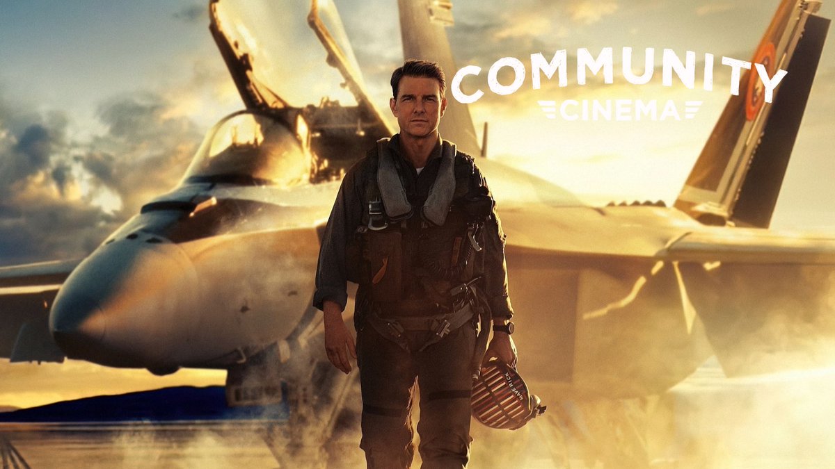 MLFCinema's tweet photo. Friday 3/31 at 7pm we’ve got the need for speed! #TopGunMaverick under the stars &amp; on the big screen! Free + Paid Tix available. Sales support formerly homeless neighbors working to earn a dignified income: https://t.co/9af7L1OHEB https://t.co/WWnG36PMn5