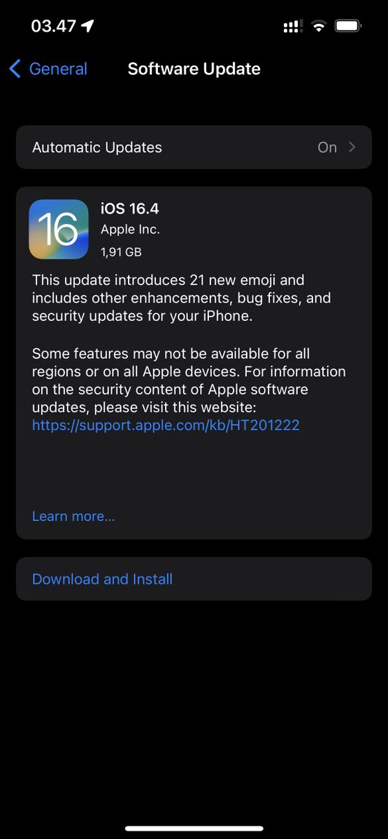Update iOS 16.4 resmi rilis