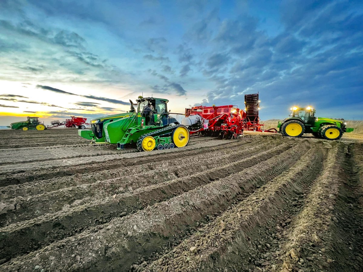 rdoequipment's tweet photo. Potato planting is a go in Washington. 🥔

We're here to provide equipment solutions and expertise for our potato-growing customers.

📸: Brock G., Account Manager, Othello, WA

#plant23 #agriculture #potatoplanting https://t.co/sR9uLmxXVW