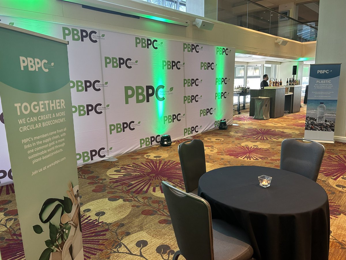 PlantBasedProds's tweet image. Today is the day! #PBPC2023Conference Circular Solutions kicks off this evening at the @JWMarriottDC with a networking reception for attendees. We look  forward to welcoming guests and engaging in meaningful conversations with leaders 
from across the bioeconomy.