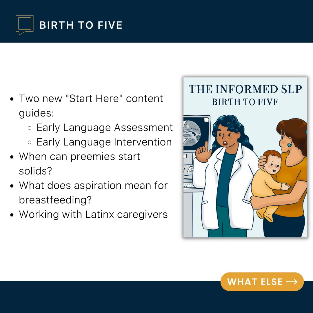 TheInformedSLP's tweet image. Fresh off the keyboard: Check out this month’s new reviews! At theinformedslp.com/reviews
#slpeeps #ebpslp