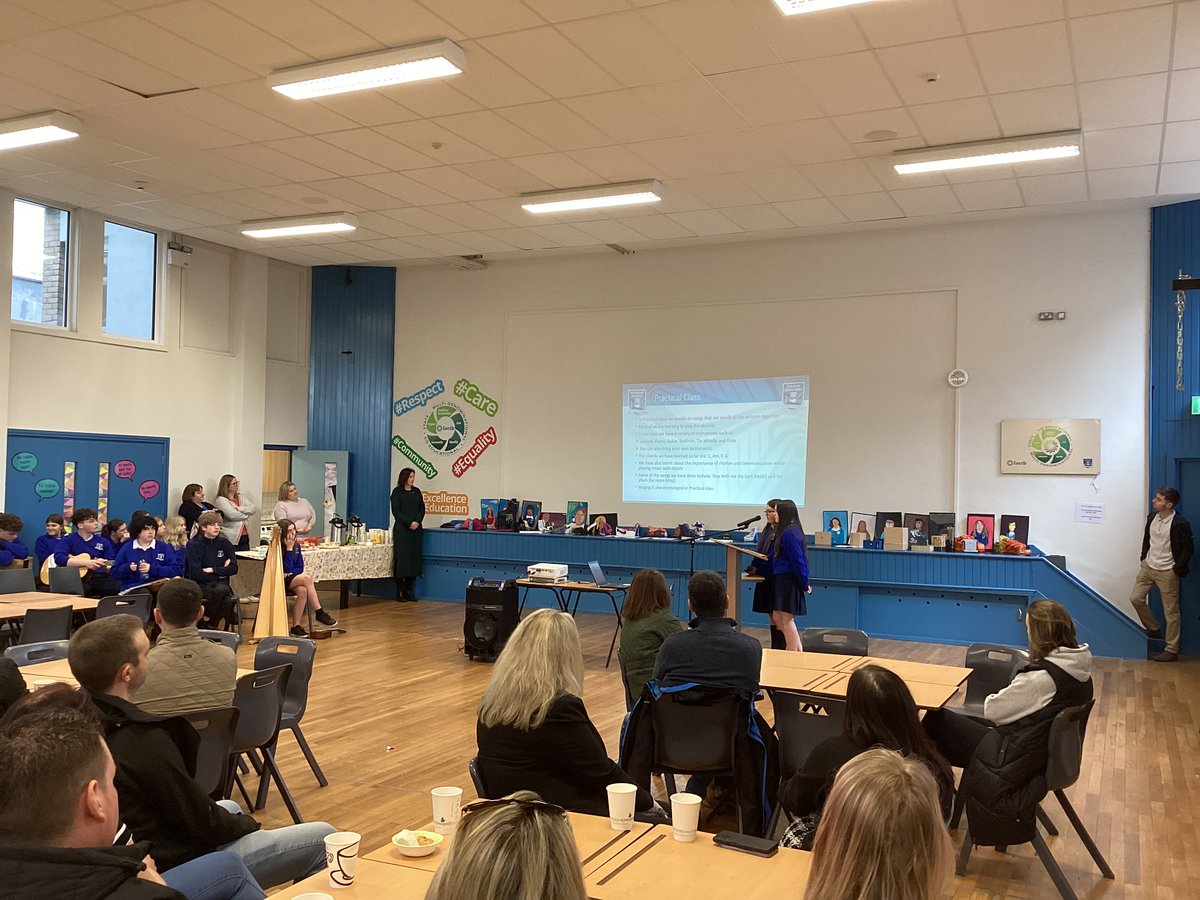 dunamasecollege's tweet photo. We had a very successful 1st year parent/guardian coffee morning on Friday last. Students showcased curriculum work undertaken to date and provided musical entertainment. Well done to all involved.
#etbexcellenceineducation #etbcommunity https://t.co/NnRc7wFdqj