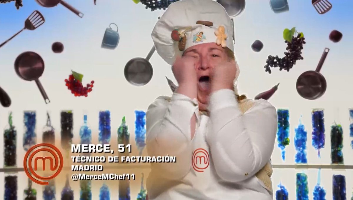 sergionavarru's tweet photo. Soy Team Merce con todas mis fuerzas. #MasterChef @MasterChef_es https://t.co/OlzNkgPuTu