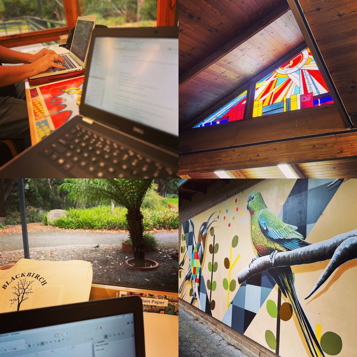 KMAllan_writer's tweet photo. Even though it’s a #blog writing #AuthoringWeek, I spent yesterday adding over 1,000 words to #Blackbirch 4 while meeting with the awesome @belindamgrant for a #writing session & lunch. Our catch-ups never fail to inspire, & yesterday was no exception! Thanks, Belinda! https://t.co/TjSEXKcfLy