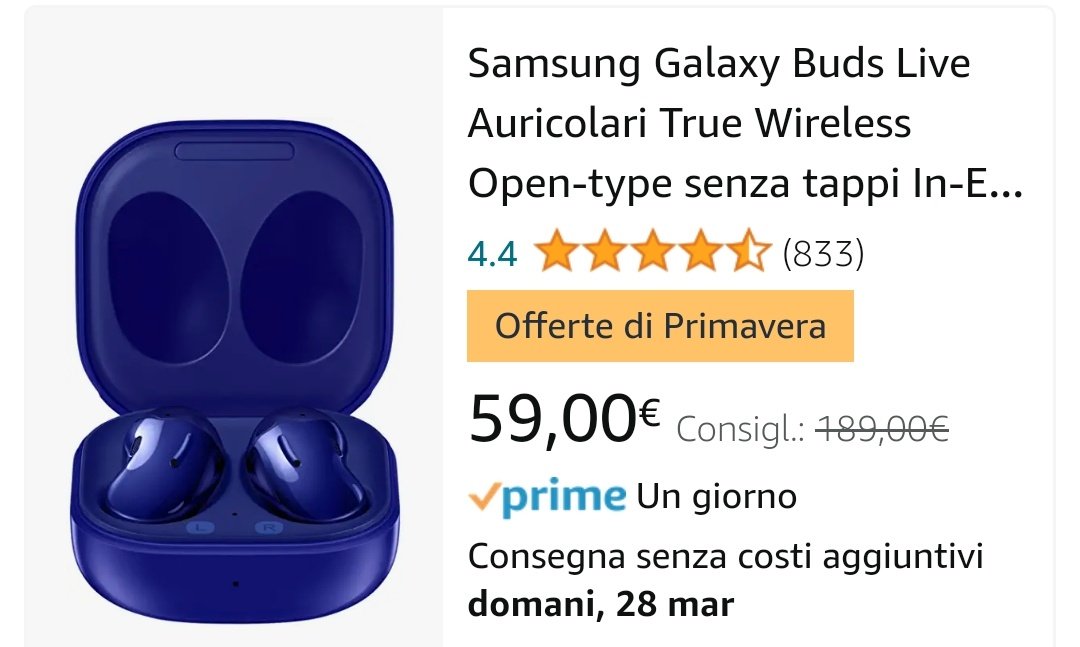 TechCovo's tweet image. Sono iniziate le offerte di Primavera su Amazon.

Buoni acquisti!
@TechCovo

#Amazon #Primavera #offerteamazon #Samsung #apple #Google #Pixel #28marzo #AmazonPrime