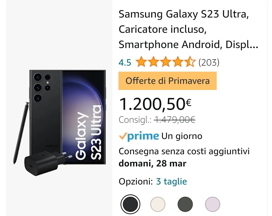TechCovo's tweet image. Sono iniziate le offerte di Primavera su Amazon.

Buoni acquisti!
@TechCovo

#Amazon #Primavera #offerteamazon #Samsung #apple #Google #Pixel #28marzo #AmazonPrime