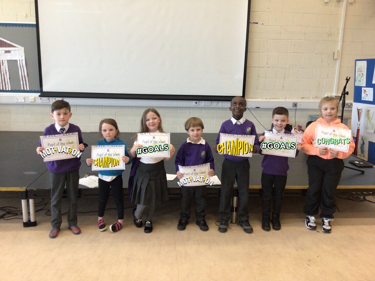 Educ8ingInHeels's tweet photo. #PupilVoice &amp; #PupilParticipation evident in P1-3 Assembly @StMonicaMilton #EcoCommittee gave a update✅ 
P7 #RightsAmbassador led learning abt the right to be cared for in a family #Article9 
#SpecialAchievements shared by P2s &amp; P3s 🌟
Congratulations to our #PupilsOfTheWeek 👏🏽 https://t.co/9NyZkFI8Xn