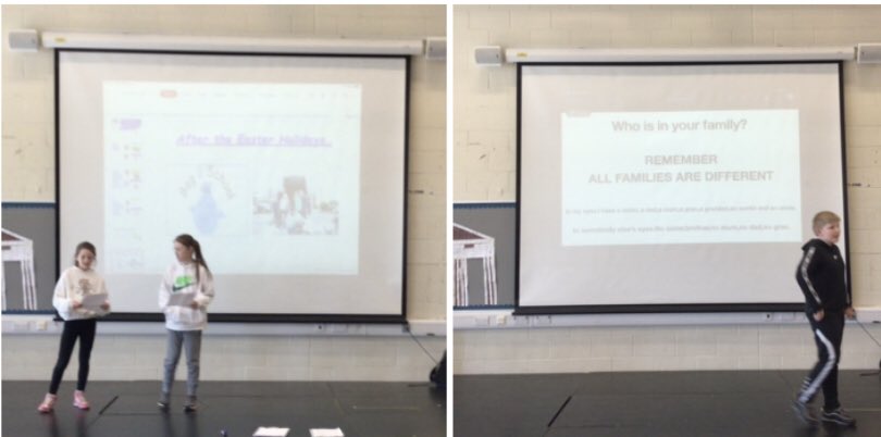 Educ8ingInHeels's tweet photo. #PupilVoice &amp; #PupilParticipation evident in P1-3 Assembly @StMonicaMilton #EcoCommittee gave a update✅ 
P7 #RightsAmbassador led learning abt the right to be cared for in a family #Article9 
#SpecialAchievements shared by P2s &amp; P3s 🌟
Congratulations to our #PupilsOfTheWeek 👏🏽 https://t.co/9NyZkFI8Xn