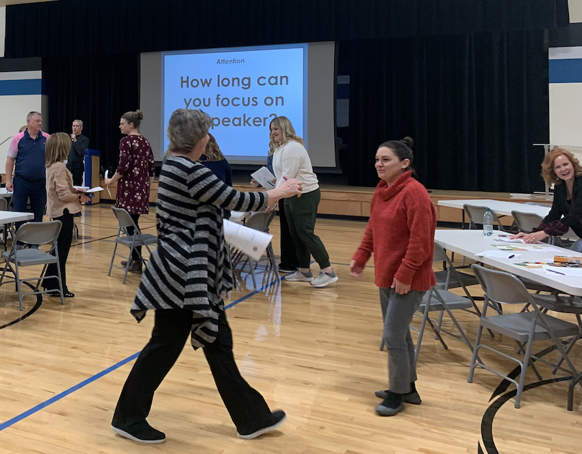 esu1's tweet photo. Dan St. Romain was on hand for Early Childhood NELCP presentations in Niobrara, Wakefield and Norfolk last week. https://t.co/EgWnZgWEeB