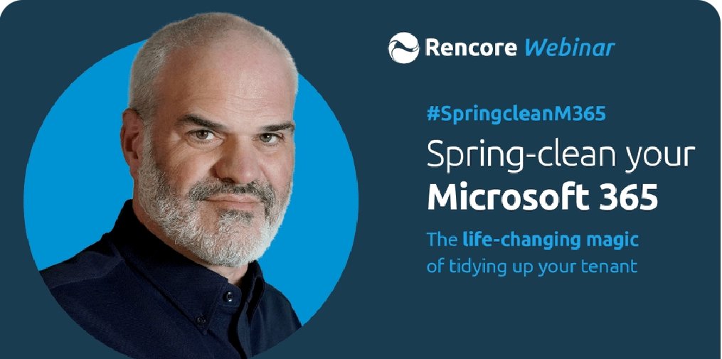 Spring is here - time for spring clean your #Microsoft365 Tenant and tidy up unused licenses and #MicrosoftTeams or outdated external sharings. Follow the link below to reserve your @rencore Webinar spot 👇 
renco.re/3yWxkit

#SpringCleanM365 #TidyUpM365 #RencoreGovernance