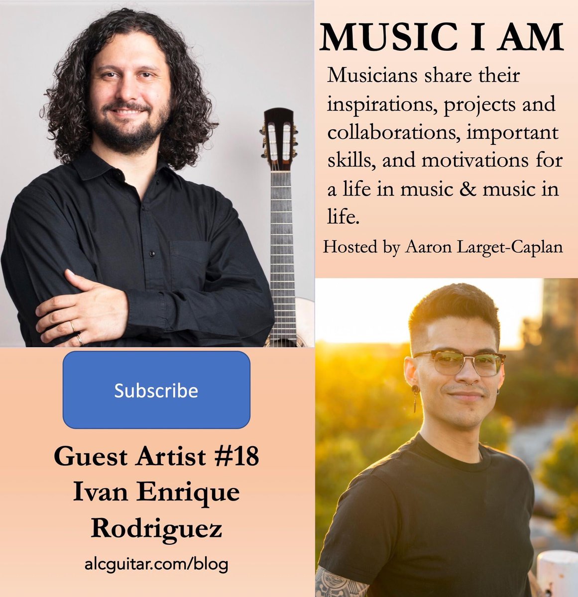Music I Am with composer Ivan Enrique Rodriguez (<a href="/IvanEComposer/">Ivan Enrique Rodriguez</a> ) is live!

--&gt; alcguitar.com/blog/music-i-a…

An exciting young composer based in NYC, Ivan's music is intense, romantic, and exciting.

His answers to Music I Am are spot on.
#ClassicalMusic #composer #interview