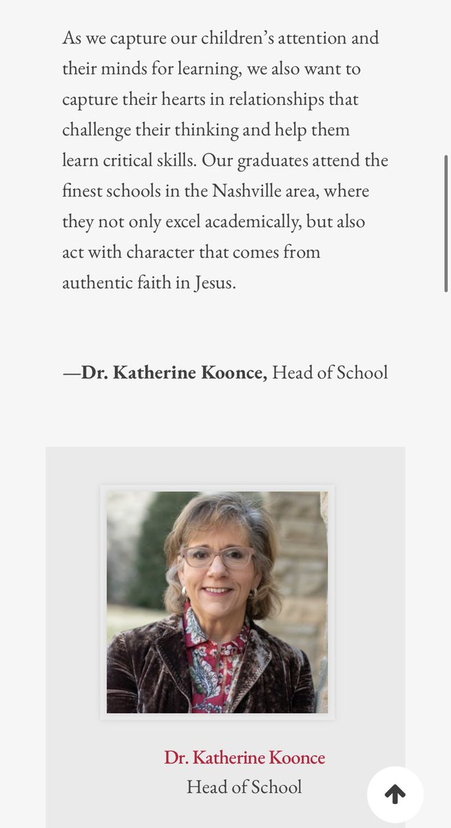 Richard B. Long on Twitter "Dr Katherine Koonce head of Covenant
