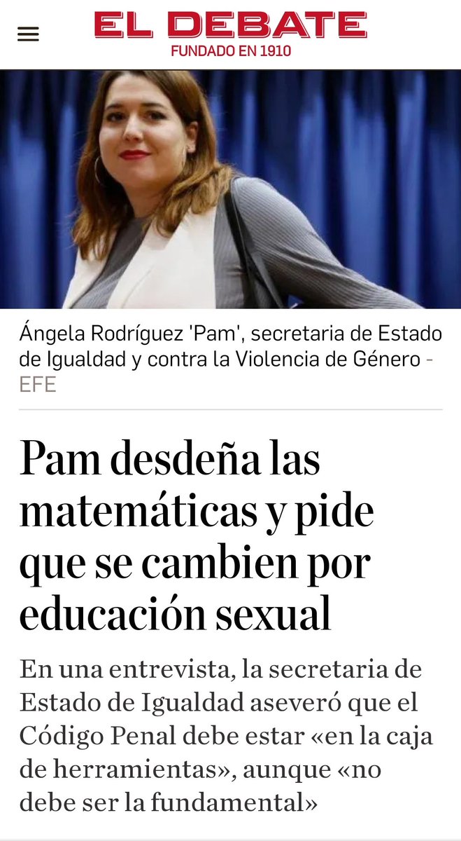LDelidaise's tweet photo. Esta mujer tiene un grave problema con el sexo, no es normal, está para recibir tratamiento psiquiátrico 🤦♀️
#PamDimision
#IreneMonteroDimisión
#Podemos
#PedroSanchez
#PSOE
#feijoo
#Agenda2030
#PabloIglesias https://t.co/IZ92QY7Z96