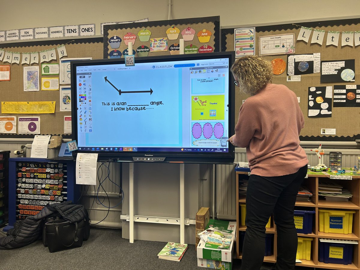 AbernyteP's tweet image. Senior Educational consultant @JanicePrandstatter visited Abernyte today. Great session on the the Promethean panel and software looking at #ActiveInspire and #ClassFlow. Thank you 👏🏼 @digilearnpkc #digiabernyte