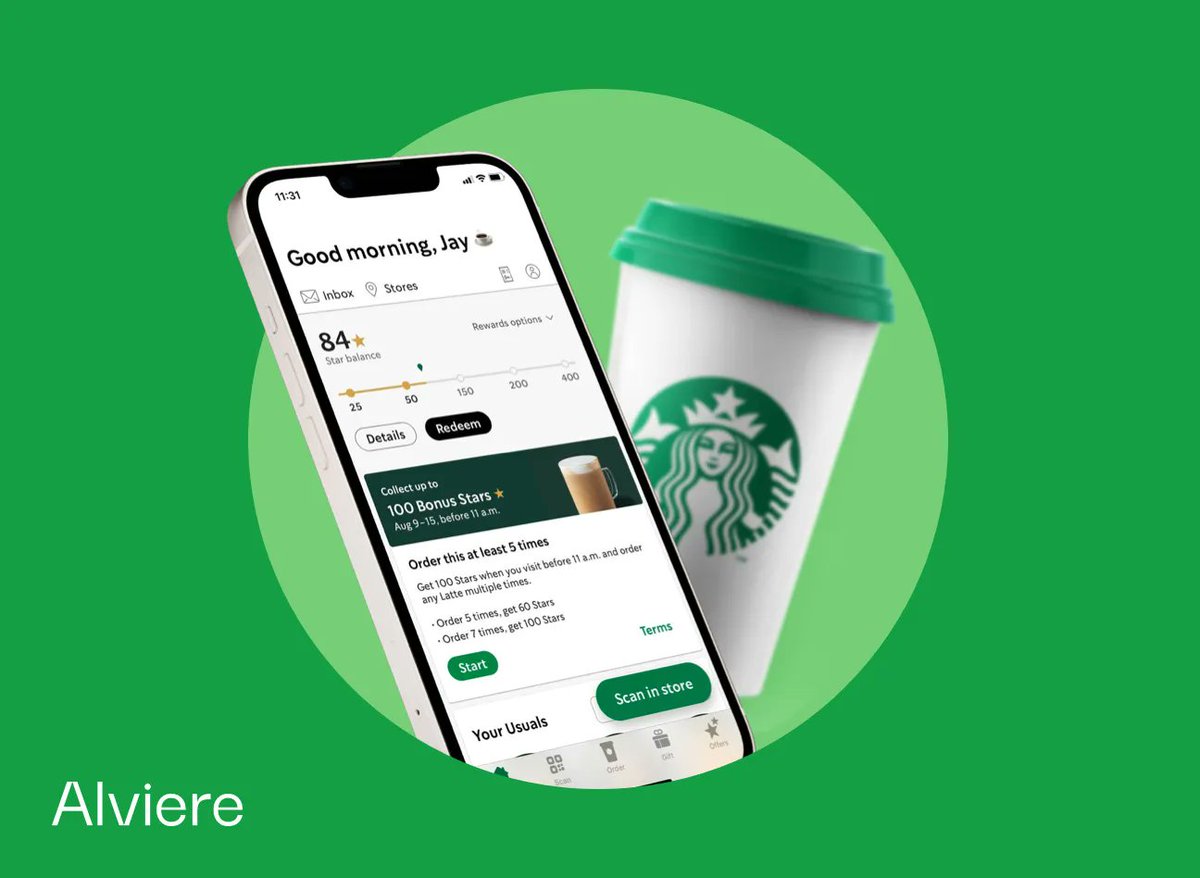 Starbucks customers have accumulated a total unspent balance of US$1.628 billion on the company's prepaid physical and digital reward and gift cards.

To put that into context, consider that 85% of US banks have less than $1B in assets.

blog.alviere.com/starbucks-usin…