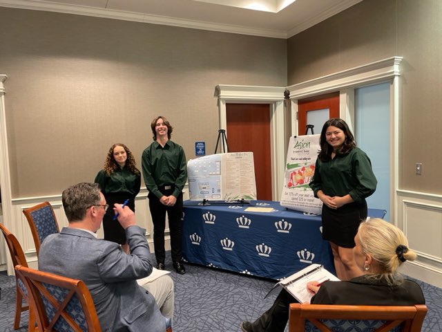 Congratulations to our winning Virginia ProStart Invitations 2023 culinary competition teams who won 1st and 2nd places in the Management Competition. Students competed at the ProStart event form March 10, 2023 at ODU. Thanks to their teacher, Mrs. Jennifer Riley-Edwards for