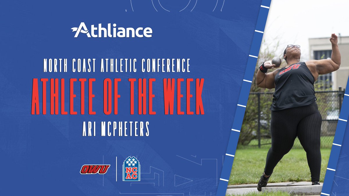 Women’s Outdoor Field Athlete of the Week

Ari McPheters @OWUSport