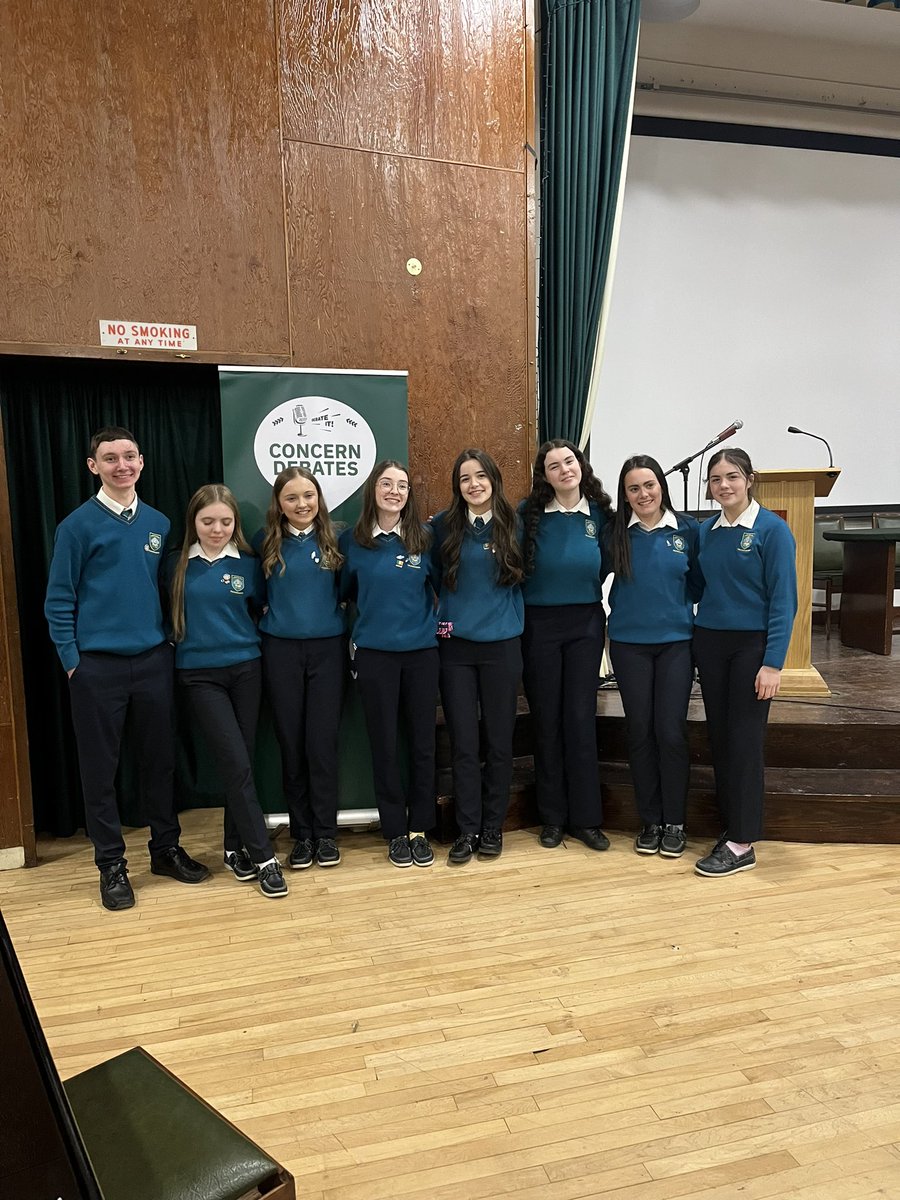 Congratulations to our @ConcernDebates team who successfully proposed the motion, China is good for Africa, beating Friends’ school, Lisburn, to secure a place in the All Ireland semifinals. #proud