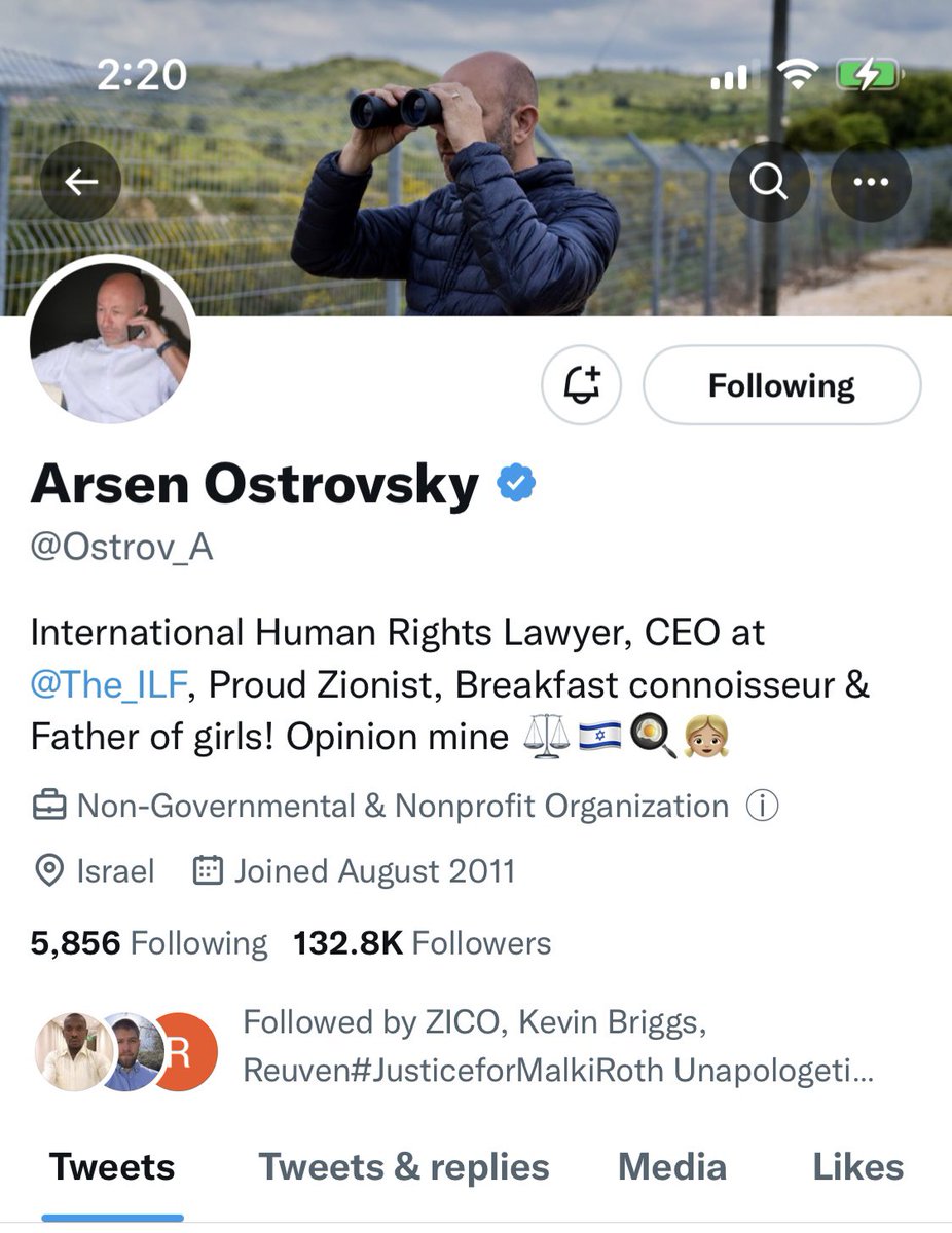 @Leftist_Oppa @BHBlackHawks This man is a human rights lawyer whom is constantly accused of Islamophobia. Are you telling me that attaching “human rights” to your title alleviates one of pre-conceived deep rooted biases? Nah it doesn’t.