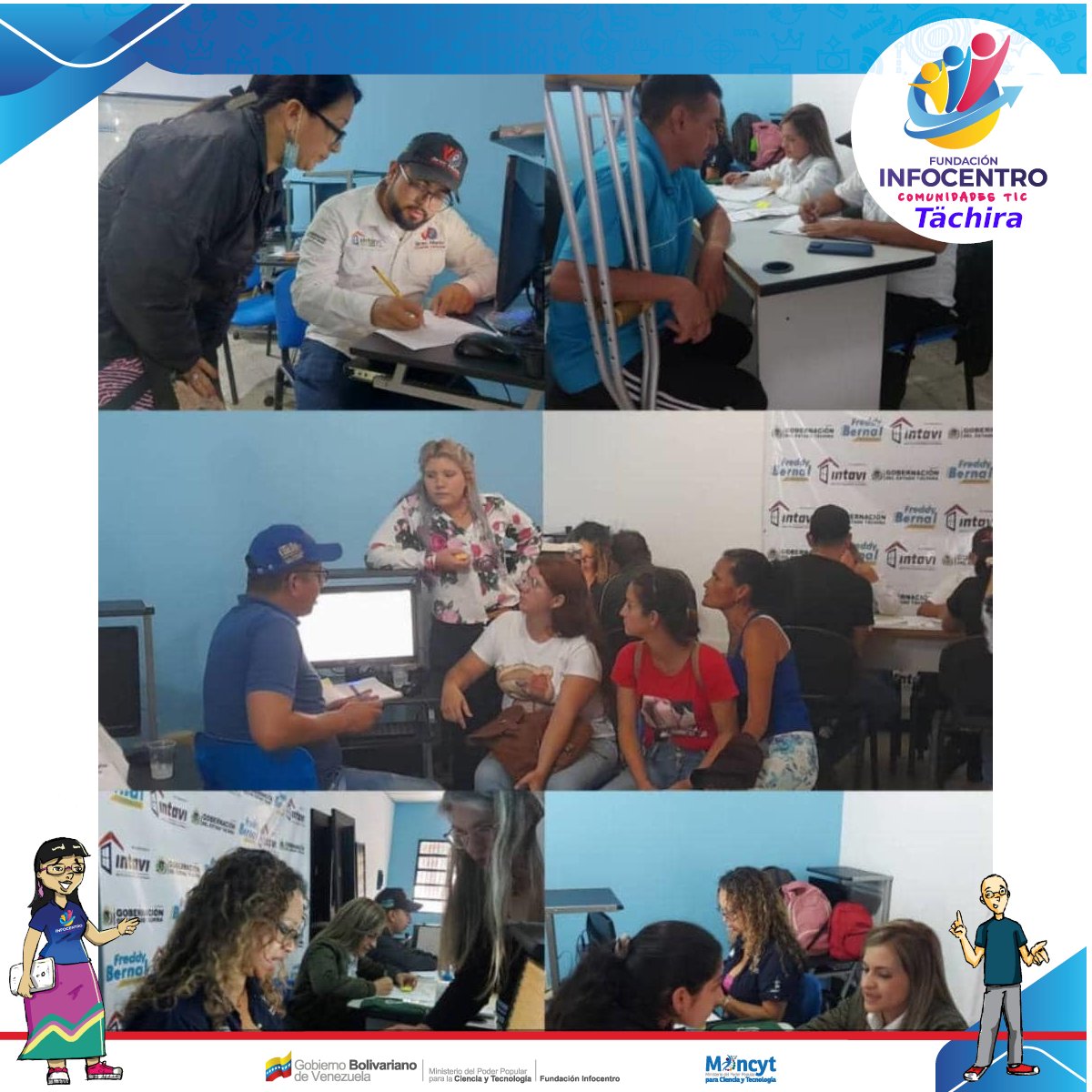 milcarduq's tweet photo. El Infocentro Tac01 apoyo este 25 de Marzo en la protocolización y finiquitos de viviendas de Intavi, atención y informacion al pueblo en general con respecto a las viviendas.
#NiCorrupciónNiGuarimbas
@LaRosaInfoVen
@cytdanmarys
@Gabrielasjr
@CasanovaRous
@pastor85r
@VzlaInfo1 https://t.co/aI8UdC3B9p